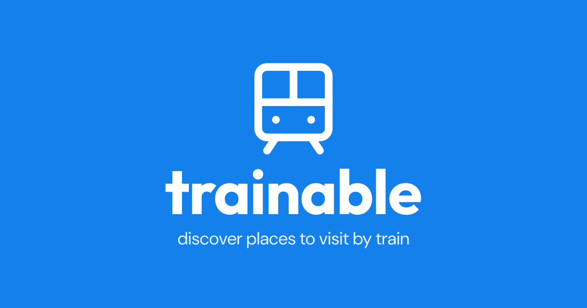 trainable - discover places to visit by train
